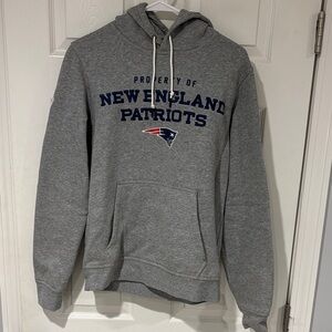 New England Patriots Women's Gray Hoodie